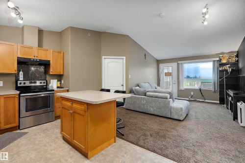 #440 1520 Hammond Gate Nw, Edmonton, AB - Indoor Photo Showing Kitchen