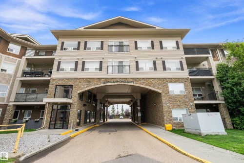 #440 1520 Hammond Gate Nw, Edmonton, AB - Outdoor With Balcony With Facade