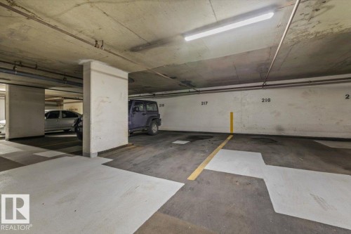 #305 10175 109 St Nw, Edmonton, AB - Indoor Photo Showing Garage
