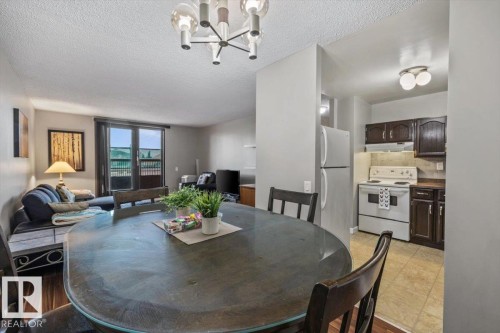 #305 10175 109 St Nw, Edmonton, AB - Indoor Photo Showing Dining Room