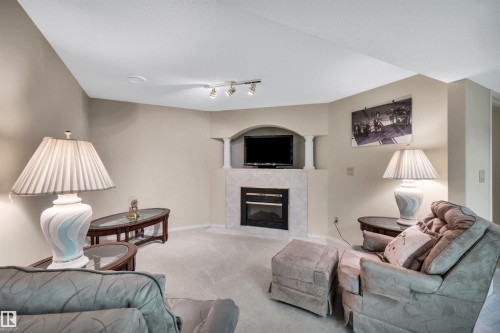 10636 153 Avenue Nw, Edmonton, AB - Indoor Photo Showing Living Room With Fireplace