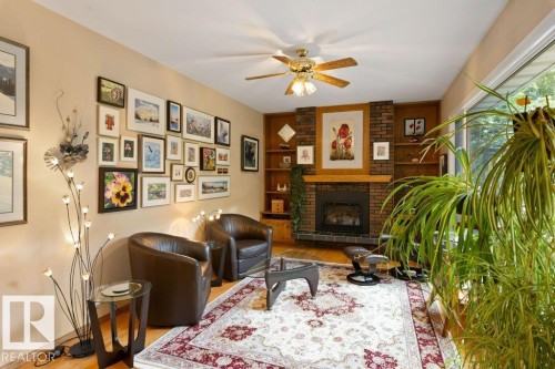 2 Greenwood Place, St. Albert, AB - Indoor With Fireplace