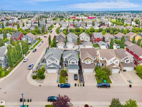 Residential neighborhood with varied architectural styles and mature landscaping - 8432 18 Avenue Sw, Edmonton, AB - Outdoor With View