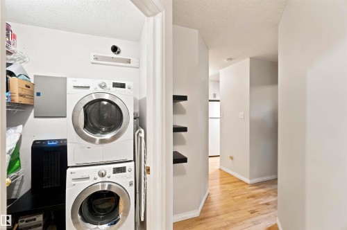 #201 10504 77 Av Nw, Edmonton, AB - Indoor Photo Showing Laundry Room