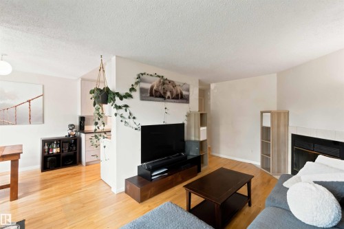 #201 10504 77 Av Nw, Edmonton, AB - Indoor Photo Showing Living Room