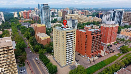 #1101 9909 110 St Nw, Edmonton, AB - Outdoor With View