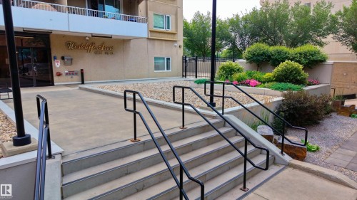 #1101 9909 110 St Nw, Edmonton, AB - Outdoor With Balcony
