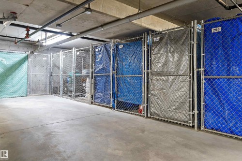#449 6079 Maynard Wy Nw, Edmonton, AB - Indoor Photo Showing Garage
