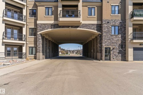 #449 6079 Maynard Wy Nw, Edmonton, AB - Outdoor With Balcony With Facade