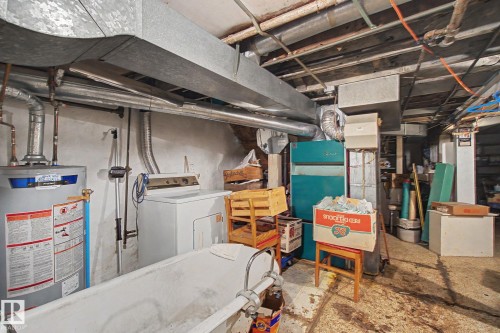 9334 106A Avenue Nw, Edmonton, AB - Indoor Photo Showing Basement