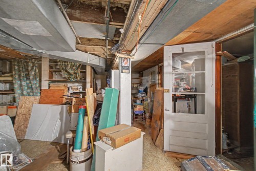 9334 106A Avenue Nw, Edmonton, AB - Indoor Photo Showing Basement