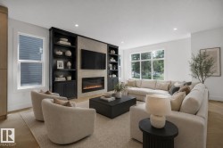 Virtually Staged Living Room - 