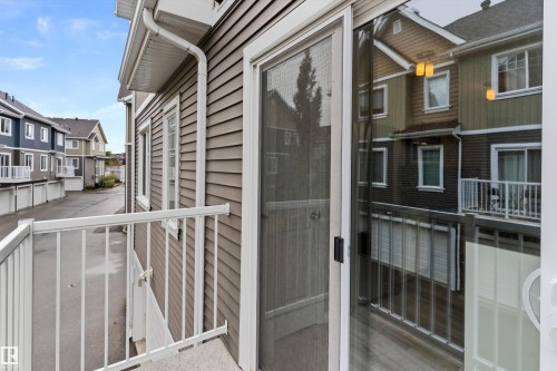 #98 4050 Savaryn Dr Sw, Edmonton, AB - Outdoor With Balcony With Exterior