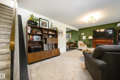 4233 85 Street Nw, Edmonton, AB - Indoor With Fireplace