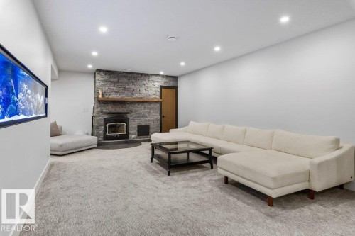 3 Lee Place, St. Albert, AB - Indoor With Fireplace