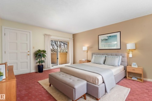 #7 14824 45 Av Nw, Edmonton, AB - Indoor Photo Showing Bedroom