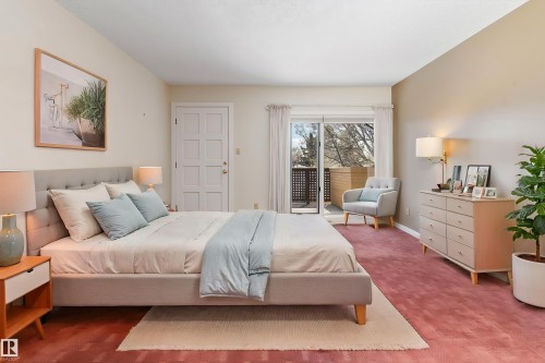 #7 14824 45 Av Nw, Edmonton, AB - Indoor Photo Showing Bedroom