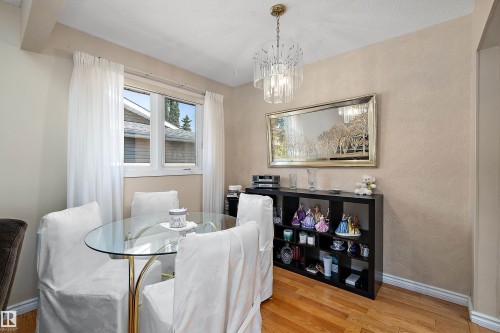 5507 51 Street, Leduc, AB - Indoor Photo Showing Dining Room