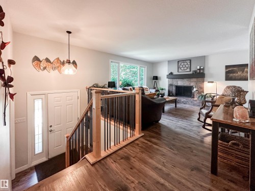 37 Ash Crescent, St. Albert, AB - Indoor With Fireplace