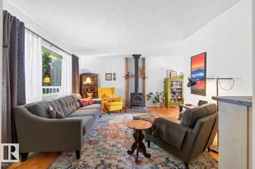 9603 79 Street Nw, Edmonton, AB - Indoor Photo Showing Living Room