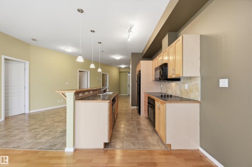 #248 4827 104A St Nw, Edmonton, AB - Indoor Photo Showing Kitchen