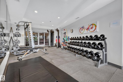 #115 35 Sturgeon Rd, St. Albert, AB - Indoor Photo Showing Gym Room