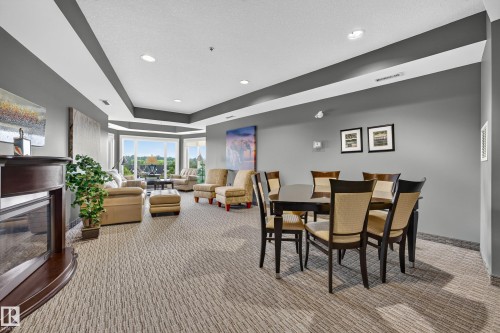 #115 35 Sturgeon Rd, St. Albert, AB - Indoor With Fireplace