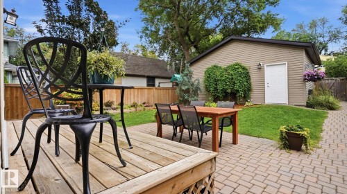 9847 92 Avenue Nw, Edmonton, AB - Outdoor With Deck Patio Veranda With Exterior