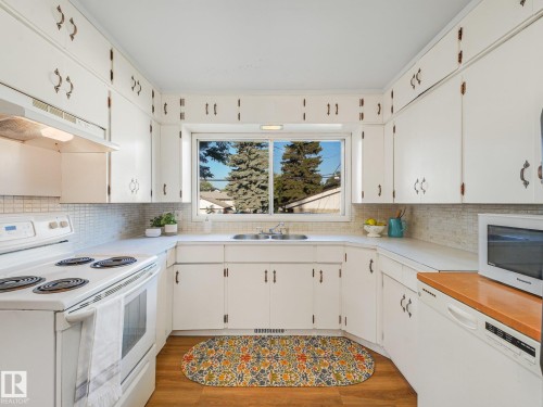 6112 105A Street Nw, Edmonton, AB - Indoor Photo Showing Kitchen With Double Sink