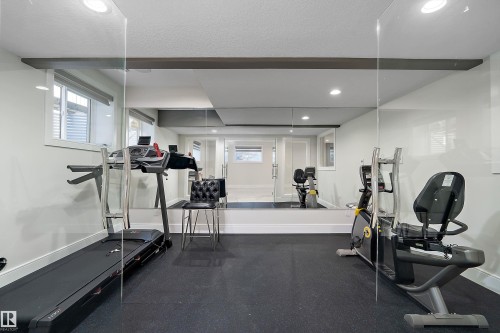 3644 Westcliff Way Sw, Edmonton, AB - Indoor Photo Showing Gym Room
