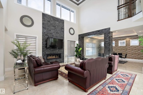 3644 Westcliff Way Sw, Edmonton, AB - Indoor With Fireplace