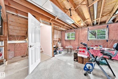 Framed, Insulated...ready to complete development to your Preferences.  TWO Large Windows overlooking the Backyard - 350 Pearson Crescent Nw, Edmonton, AB - Indoor Photo Showing Basement