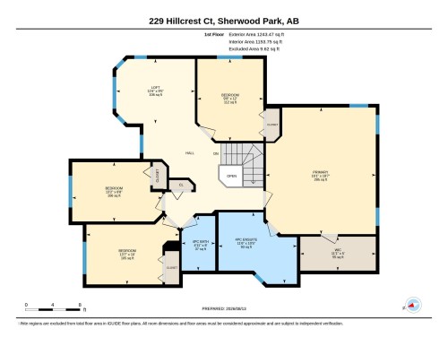 Floor plan - 229 Hillcrest Crest, Sherwood Park, AB - Other