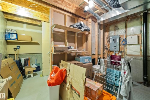 #83 8304 11 Av Sw, Edmonton, AB - Indoor Photo Showing Basement