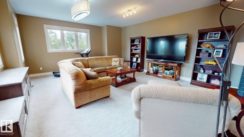 4810 Donsdale Drive Nw, Edmonton, AB - Indoor Photo Showing Living Room