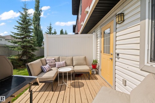 #20 3751 12 St Nw, Edmonton, AB - Outdoor With Deck Patio Veranda With Exterior