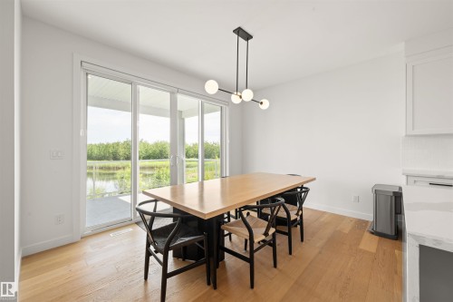 3415 Chickadee Drive Nw, Edmonton, AB - Indoor Photo Showing Dining Room