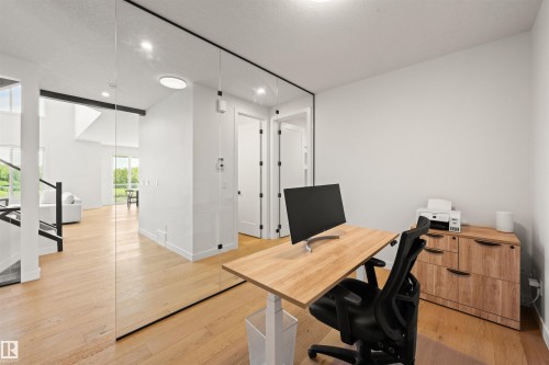 3415 Chickadee Drive Nw, Edmonton, AB - Indoor Photo Showing Office
