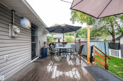 6111 119 Avenue Nw, Edmonton, AB - Outdoor With Deck Patio Veranda With Exterior