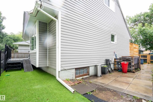 6111 119 Avenue Nw, Edmonton, AB - Outdoor With Deck Patio Veranda With Exterior
