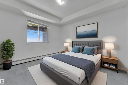 #323 274 Mcconachie Dr Nw, Edmonton, AB - Indoor Photo Showing Bedroom