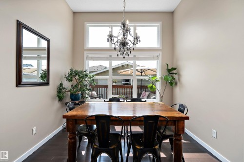 21915 99 Avenue Nw, Edmonton, AB - Indoor Photo Showing Dining Room