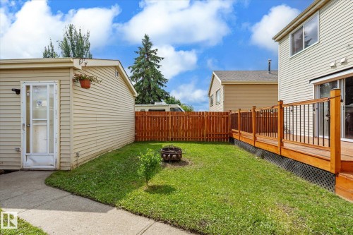 51 Birch Drive, Gibbons, AB - Outdoor With Deck Patio Veranda With Exterior