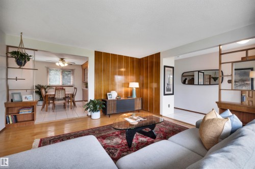 7211 132 Avenue Nw, Edmonton, AB - Indoor Photo Showing Living Room
