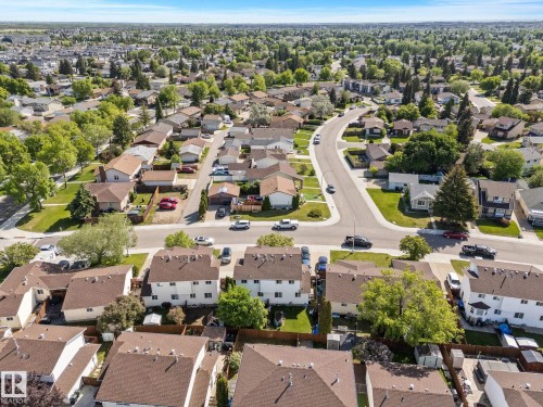 Residential neighborhood with mature trees and paved streets - 17132 103 Street Nw, Edmonton, AB 