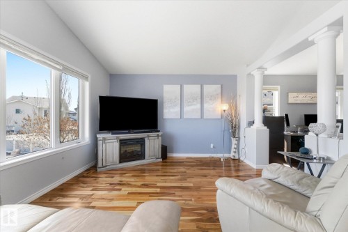 16303 37 Street Nw, Edmonton, AB - Indoor Photo Showing Living Room