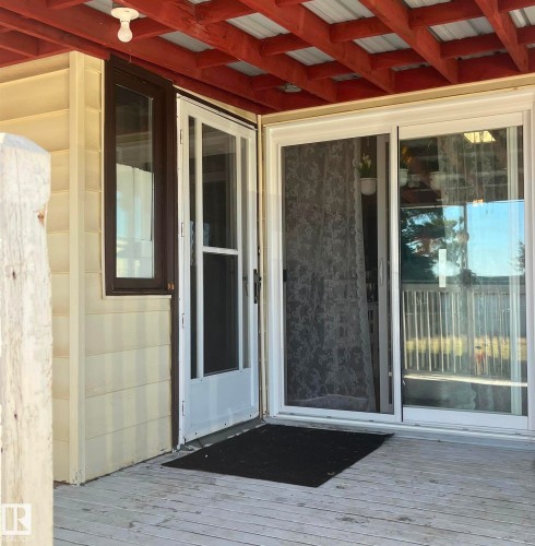 5027 49 Ave, Vilna, AB - Outdoor With Deck Patio Veranda With Exterior