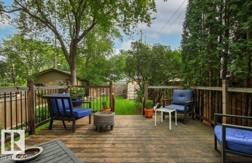 10547 126 Street Nw, Edmonton, AB - Outdoor With Deck Patio Veranda
