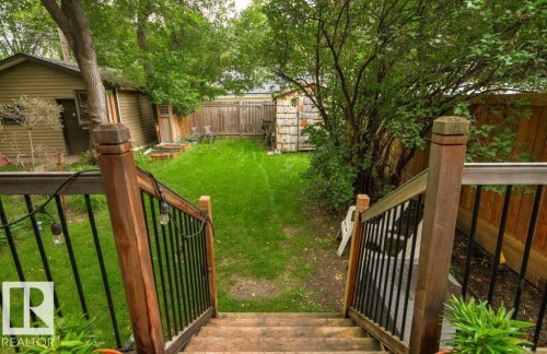 10547 126 Street Nw, Edmonton, AB - Outdoor With Backyard