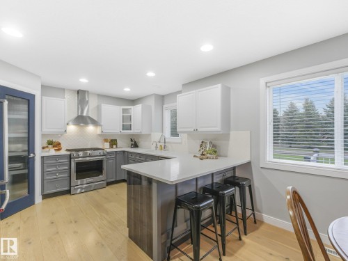 4409 58 Street, Beaumont, AB - Indoor Photo Showing Kitchen With Upgraded Kitchen